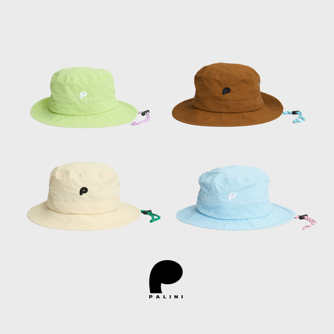 Out Of Town Bucket Hat หมวกบักเก็ต Free Size ( Lime / Black / Beige / Chocolate )