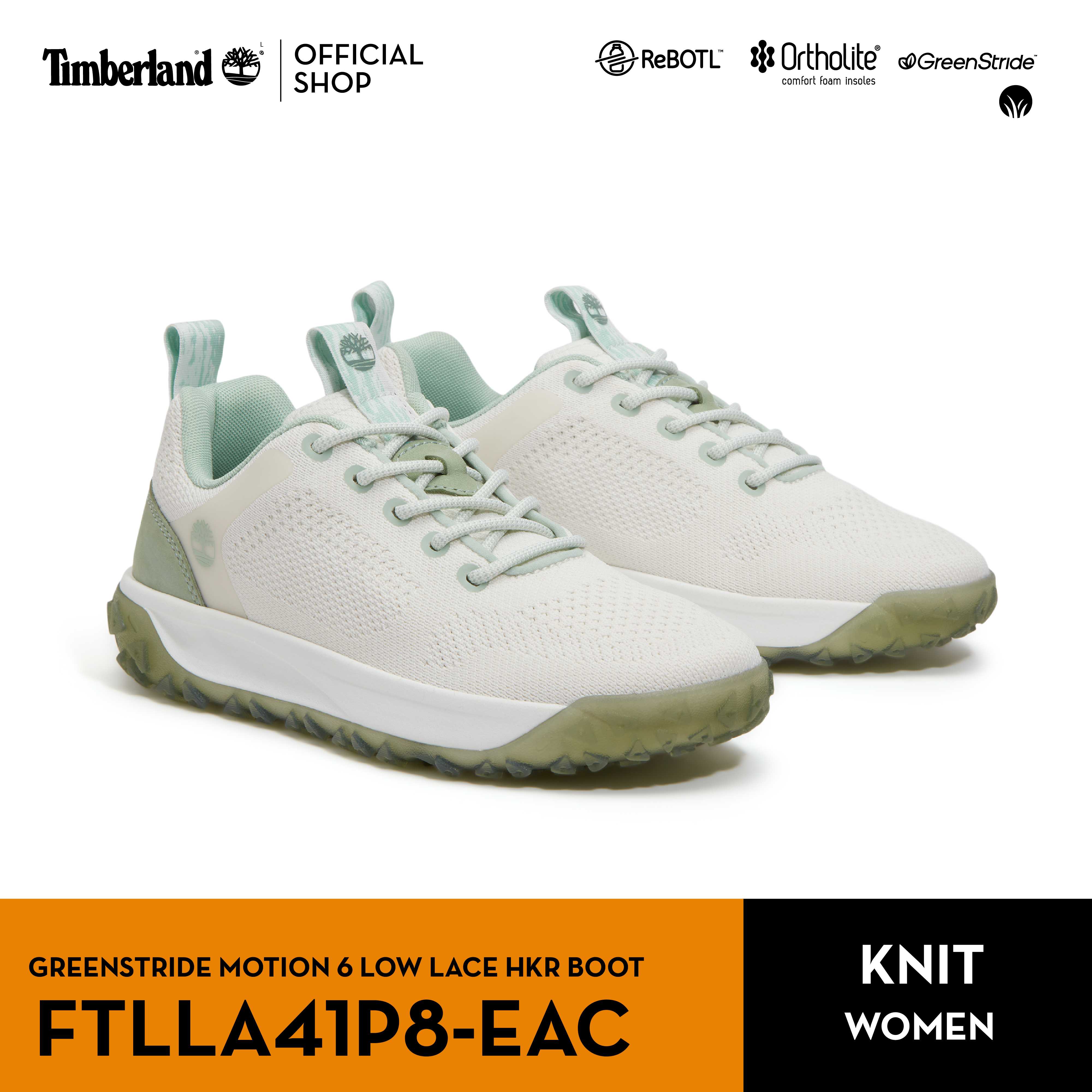 Timberland Women's GreenStride™ Motion 6 Low Lace-Up Hiking Boot รองเท้าผู้หญิง (FTLLA41P8-EAC)