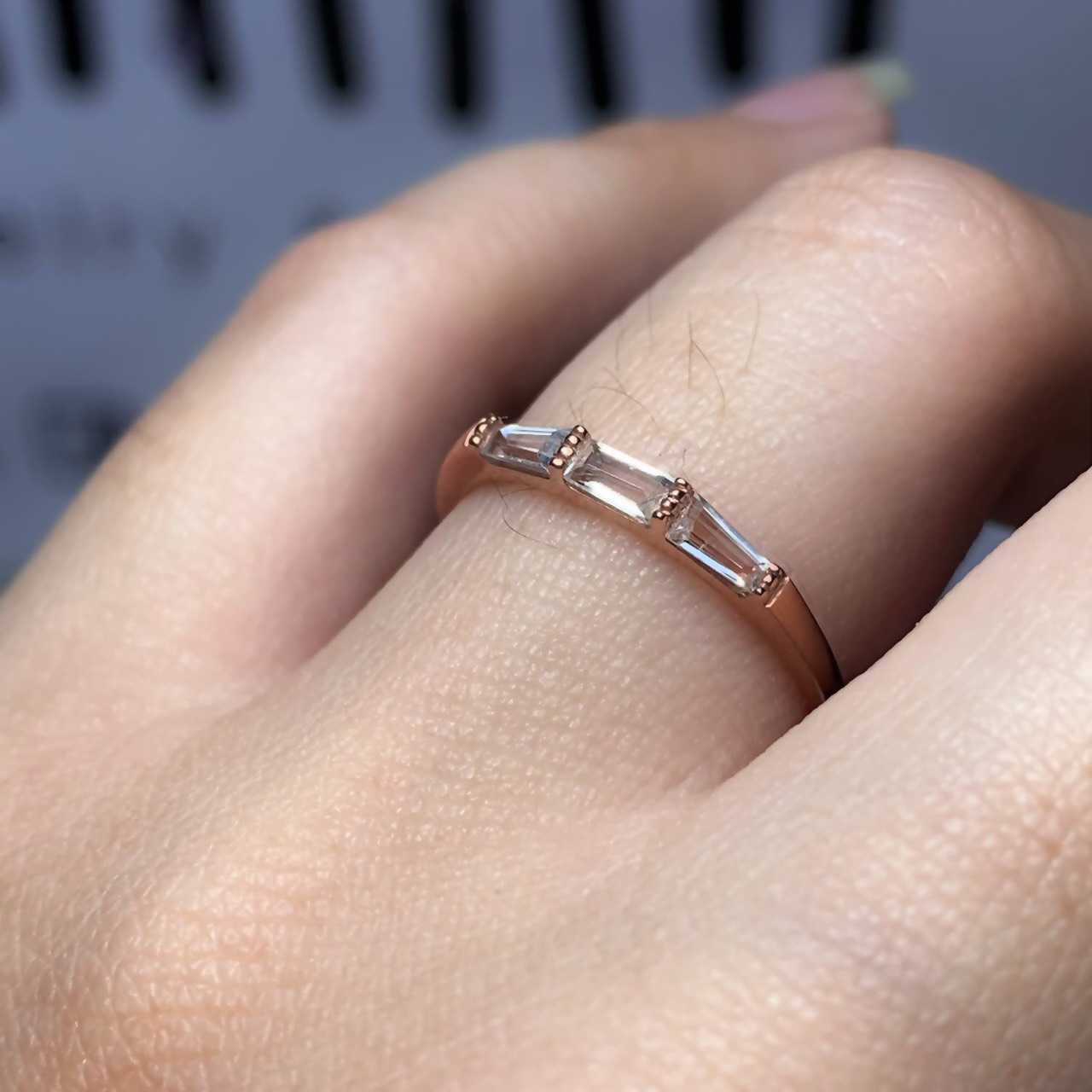 แหวนพลอย #minimtapper รหัส R395