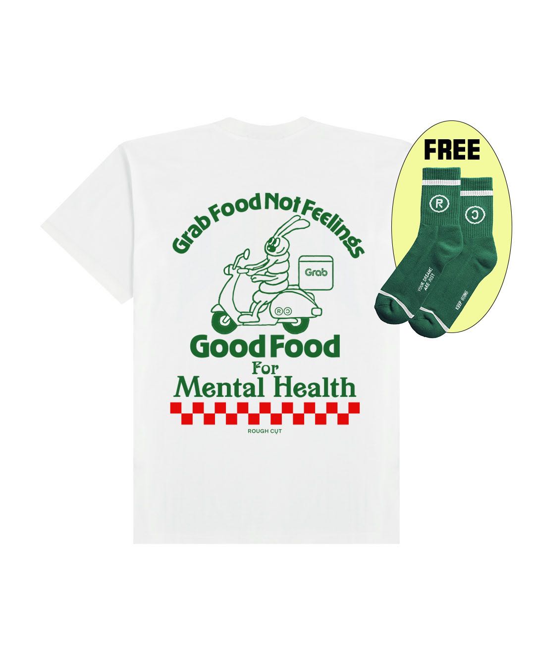 RC x Grabfood Tee (Free Size)