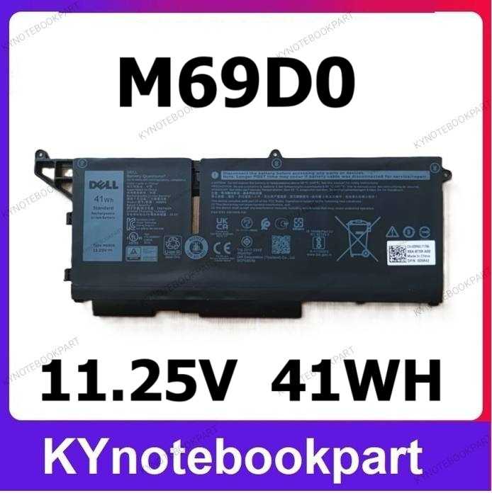 BATTERY ORIGINAL DELL ของแท้ Dell Latitude 5430 5530 5330 7330 7530 7430 Series M69D0