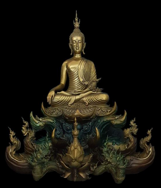 ผลงาน : พระวิมุตติสุข ขนาด : หน้าตัก 9 นิ้ว