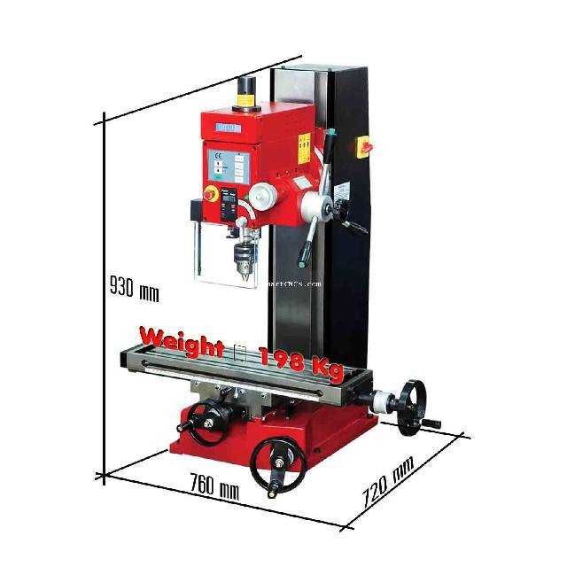 เครื่องมิลลิ่งขนาดเล็ก รุ่น SM-1000SX3