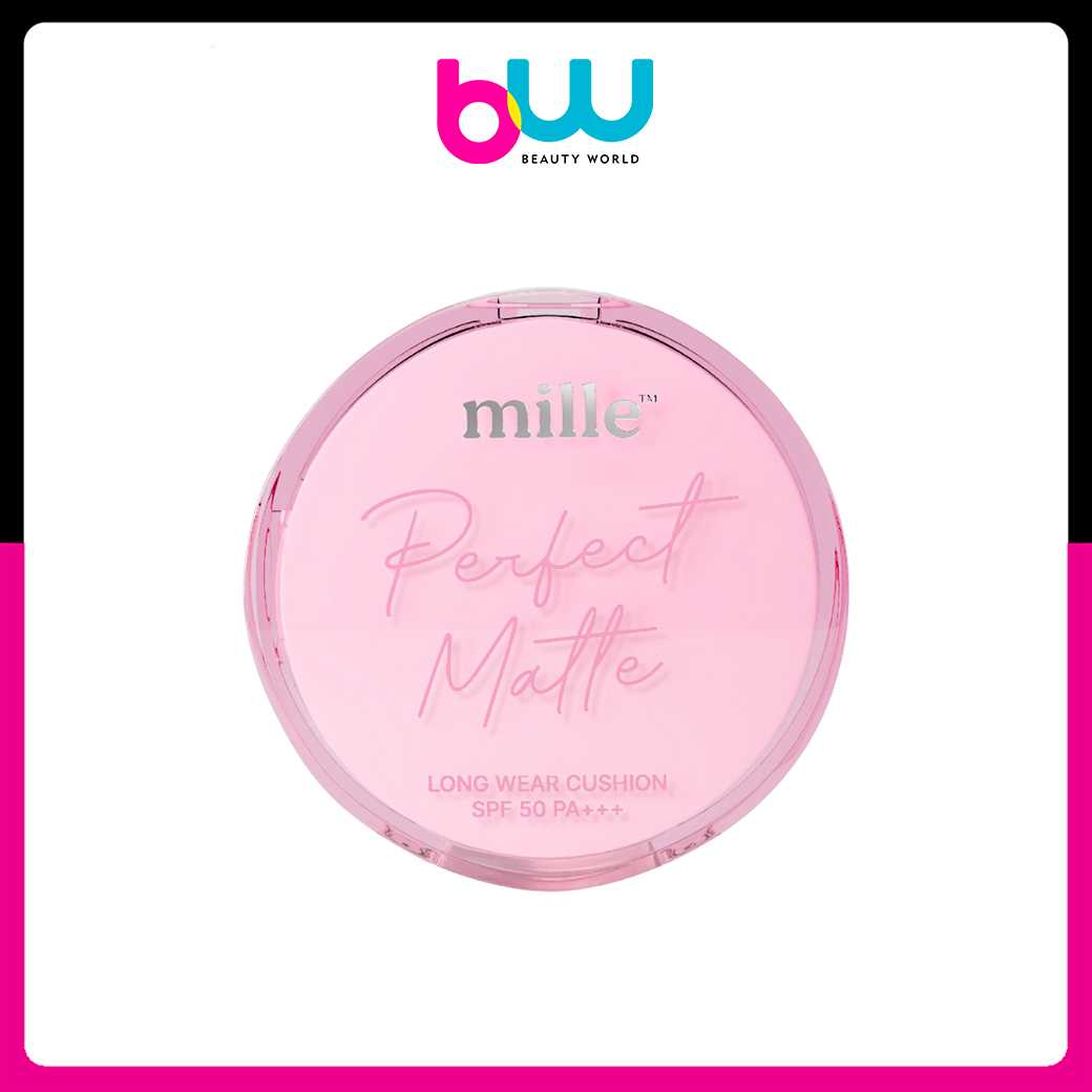 MILLE คุชชั่นแมทท์ PERFECT MATTE LONGWEAR CUSHION 14G