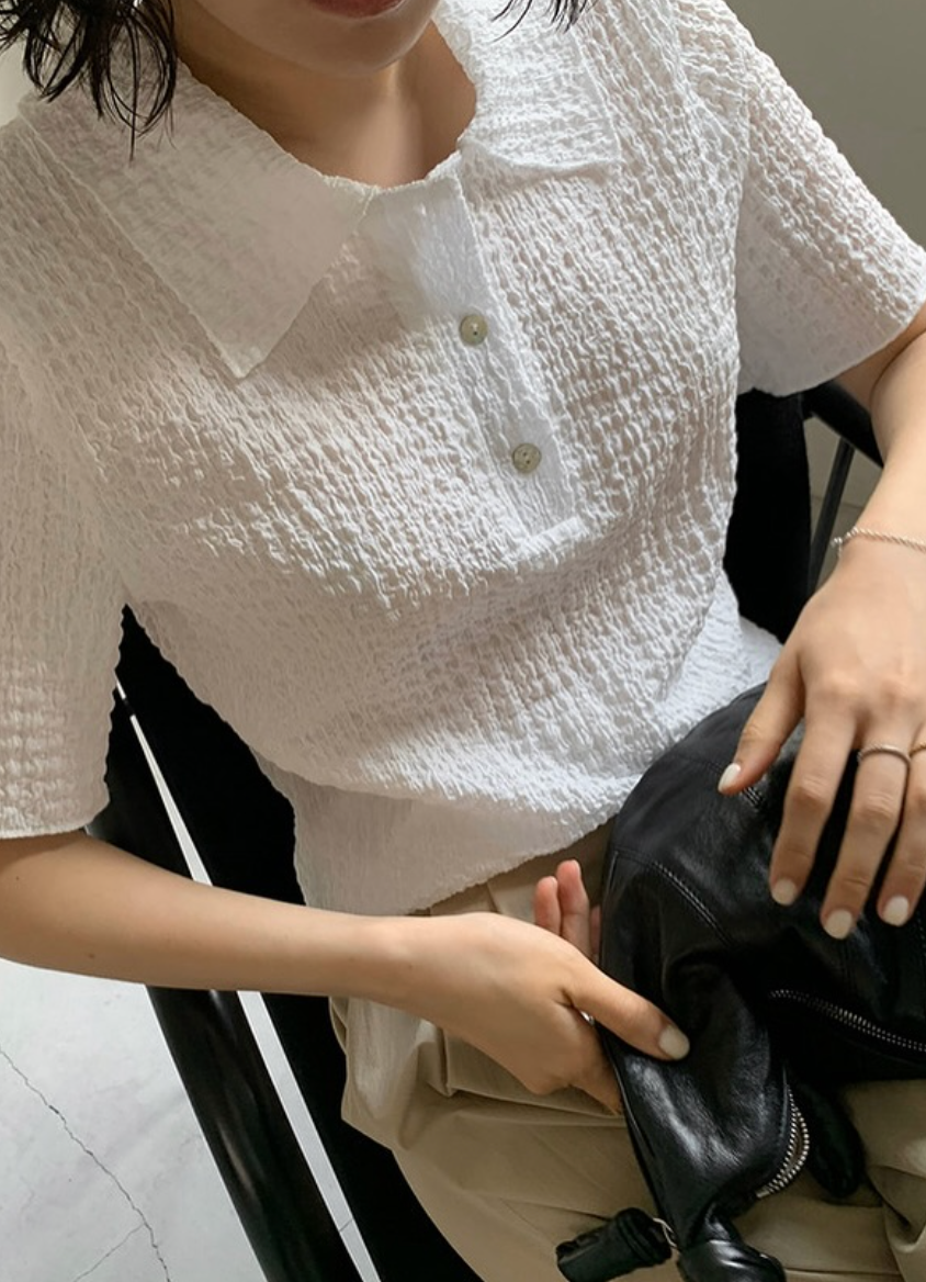 NERIA WRINKLE TOPS (พร้อมส่ง | PRE ORDER)