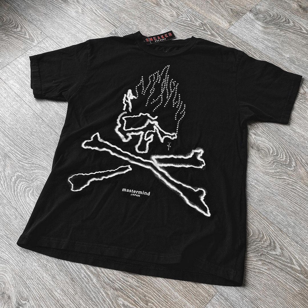 Travis Scott Cactus Jack x Mastermind Japan Skull Tee 