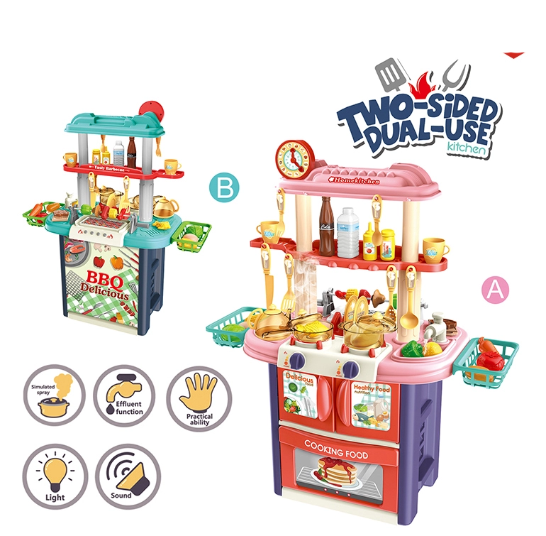 2in1 ครัวและเตาบาร์บีคิวปิ้งย่าง