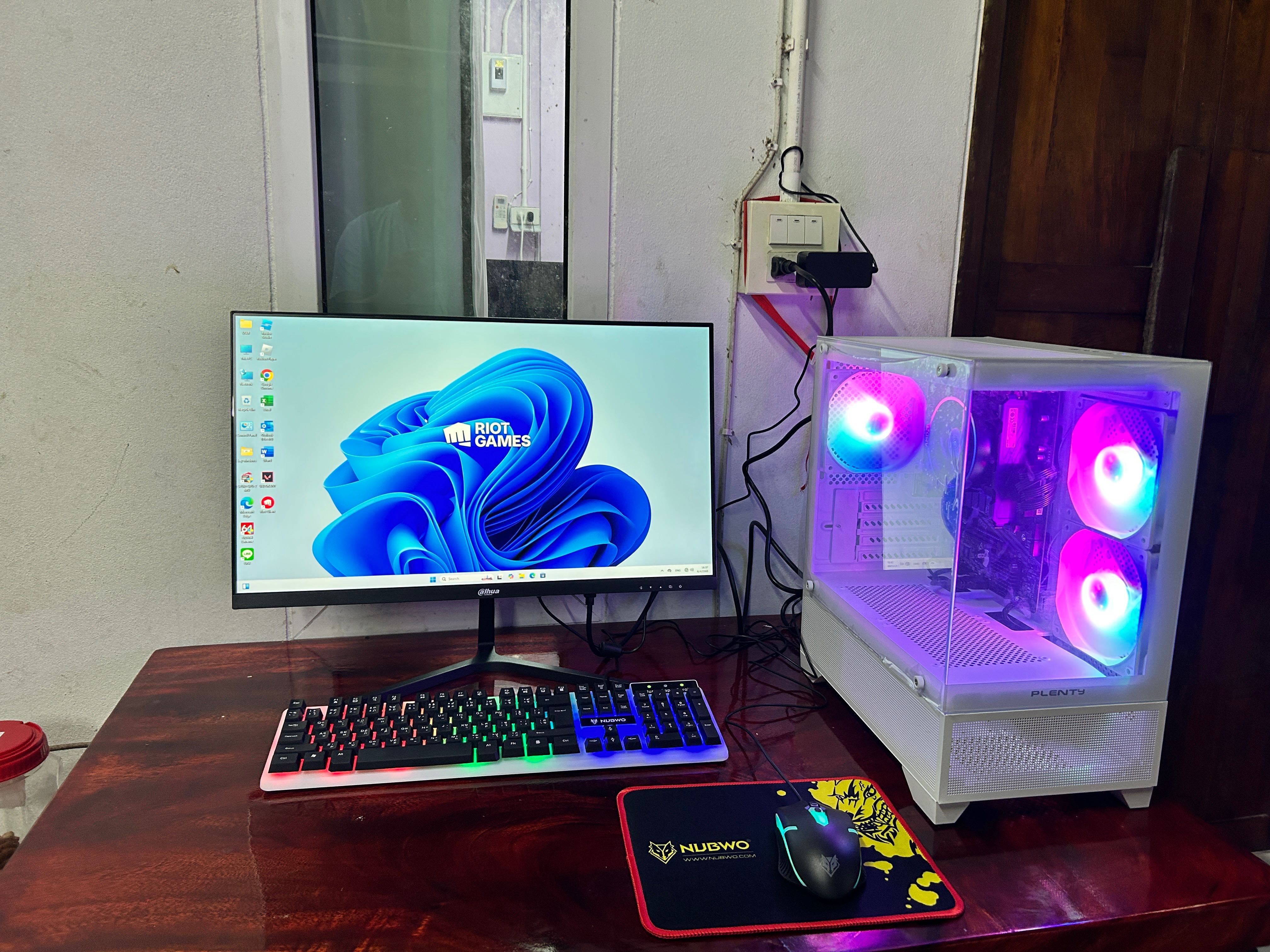 ครบชุดพร้อมใช้ RYZEN5 4600G l AMD GRAPHICS I จอ 24 นิ้ว 100HZ