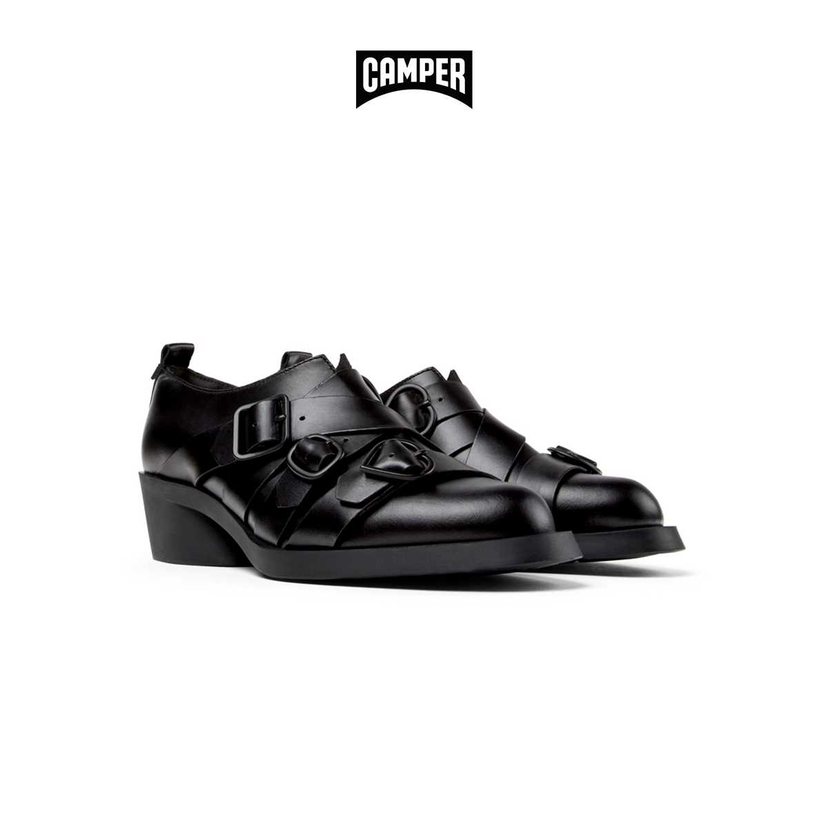 CAMPER รองเท้าส้นสูง ผู้หญิง รุ่น TWS สีดำ ( HEL -  K201671-001 )