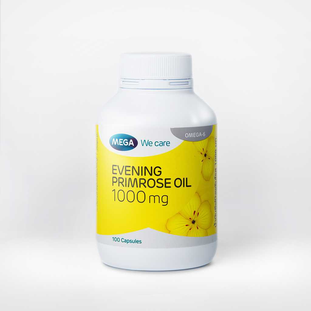 MEGA We Care Evening primrose oil 1000 mg 100 แคปซูล
