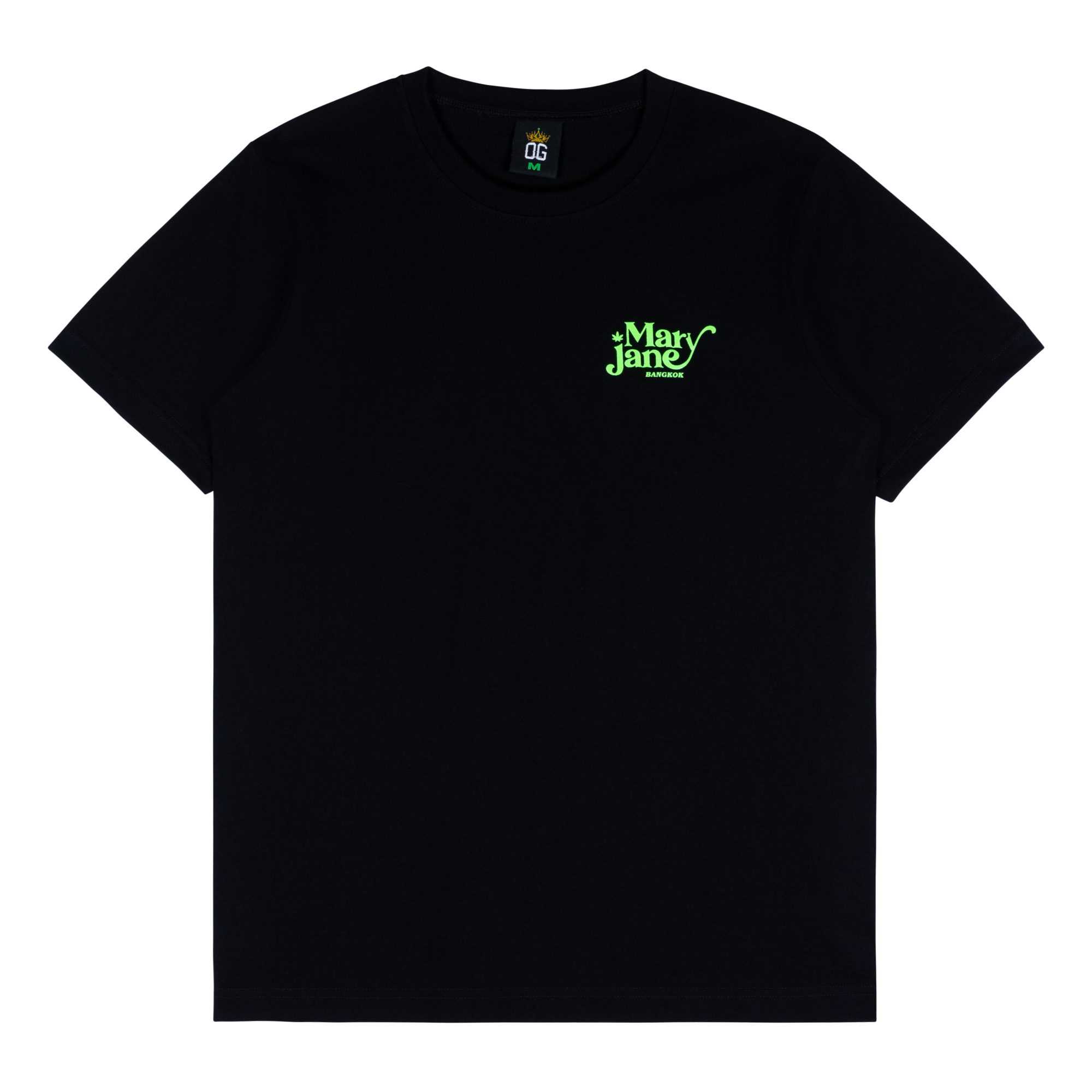 Pinup Girl Mary Jane Black Graphic Tee