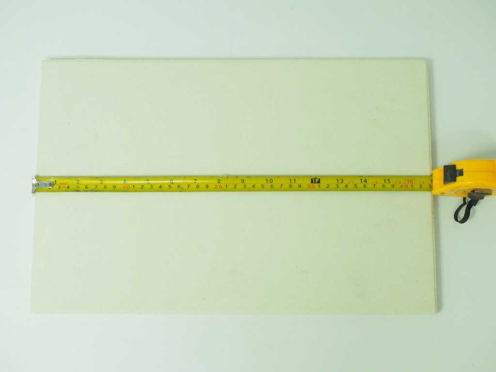 BATT COR.(SQUARE) 430X360X12 MM. แผ่นทนไฟคอร์เดียไรด์