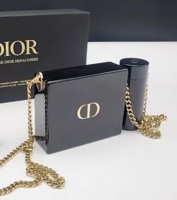 กระเป๋าคลัช Rouge Dior minaudière clutch พร้อมกล่อง