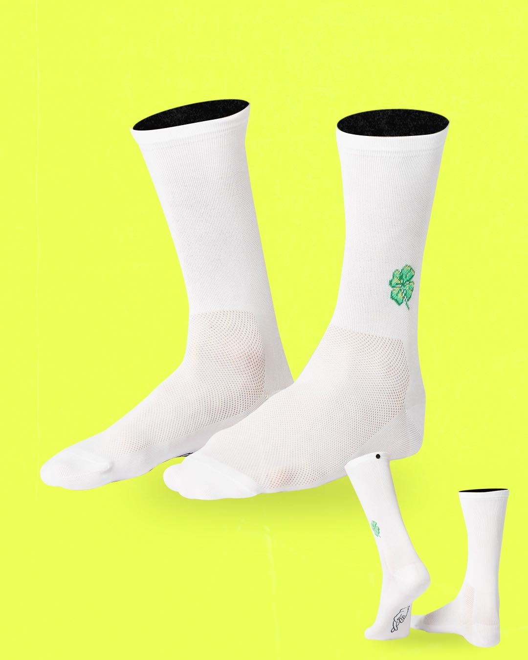#CLASSIC SOUVENIR KLEEBLATT WHITE