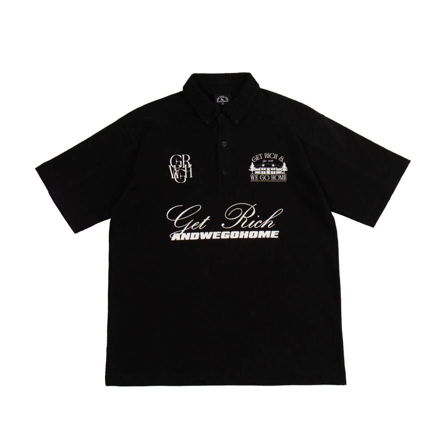 GROD Polo Shirts Black