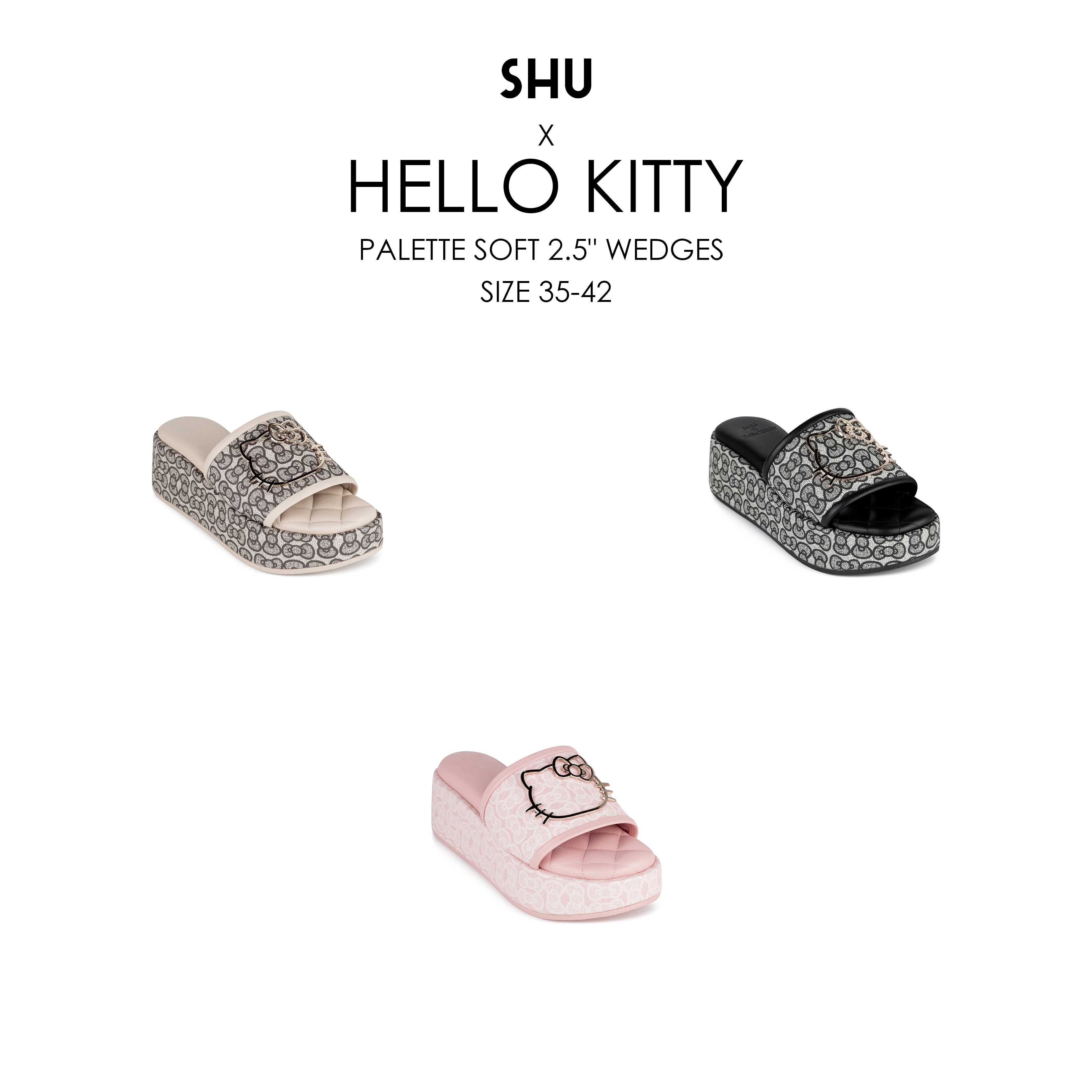 SHU l HELLO KITTY PALETTE SOFT 2.5 WEDGES -   CWSP0525
