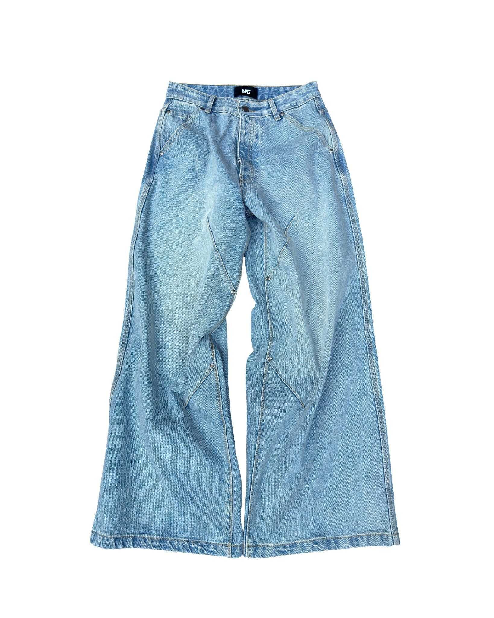 MAHU FADED LOOSE JEANS