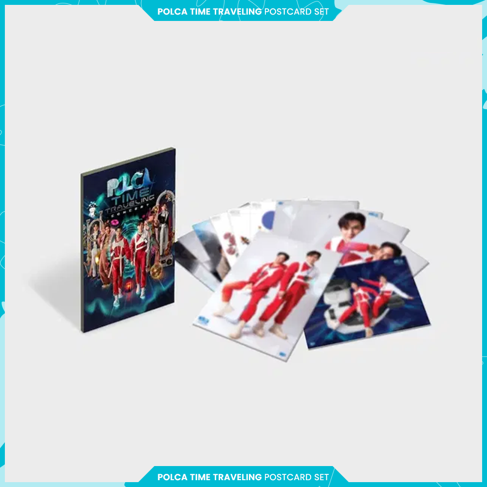 Polca Time Traveling Postcard Set