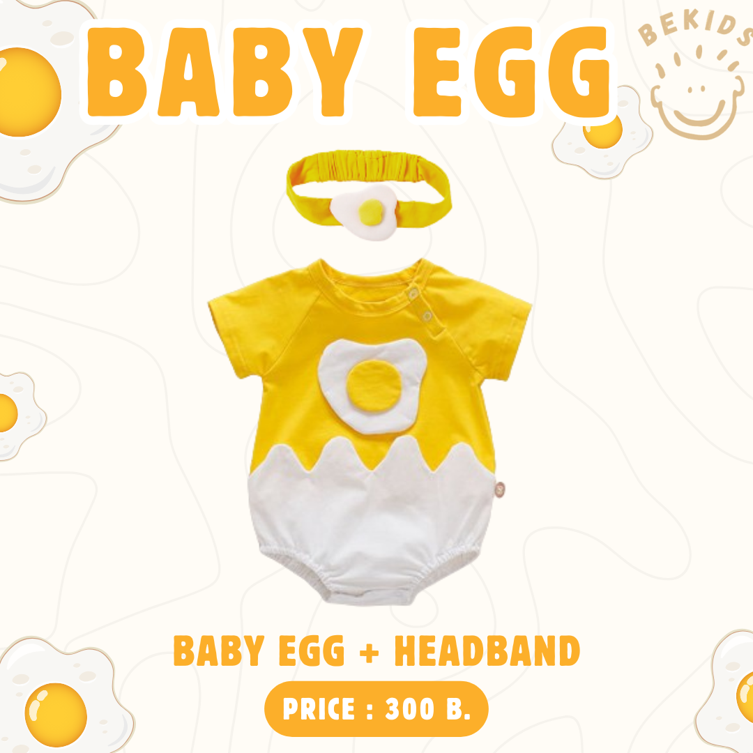 Baby Egg + Headband (Short)
