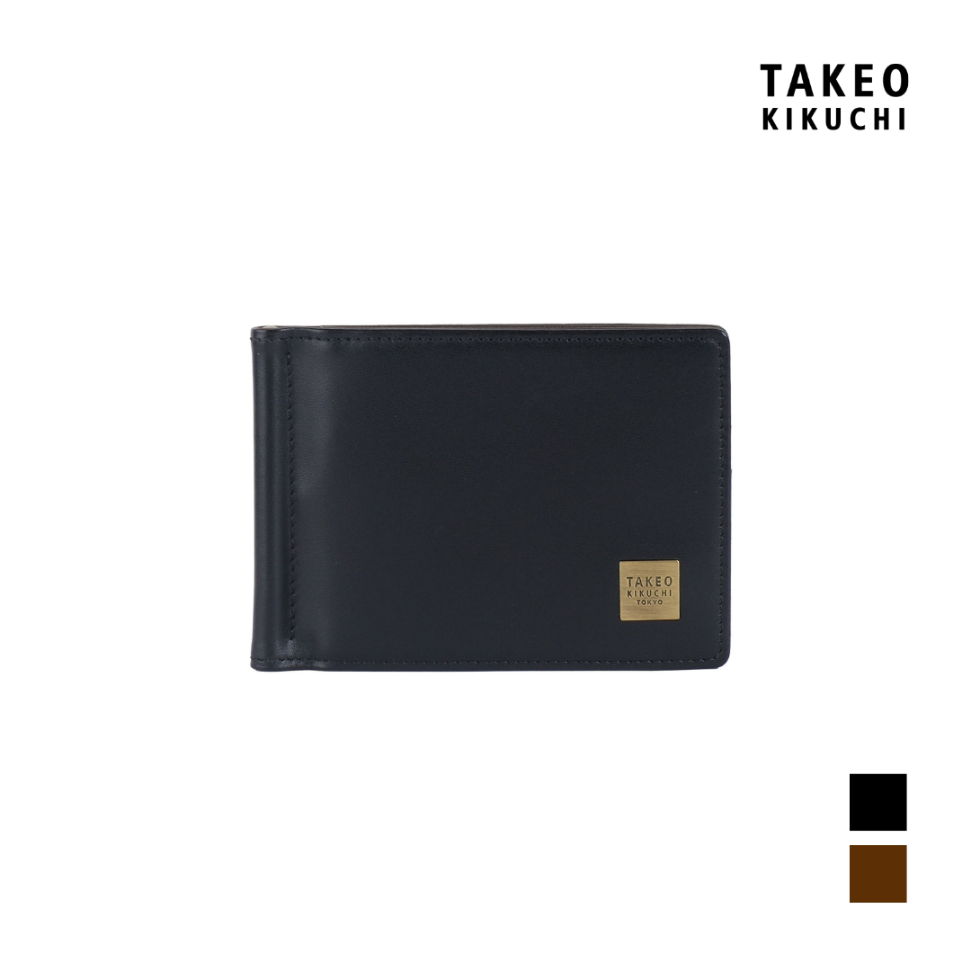 TAKEO KIKUCHI กระเป๋าสตางค์ใบสั้น DUOTONE MONEY CLIP WALLET
