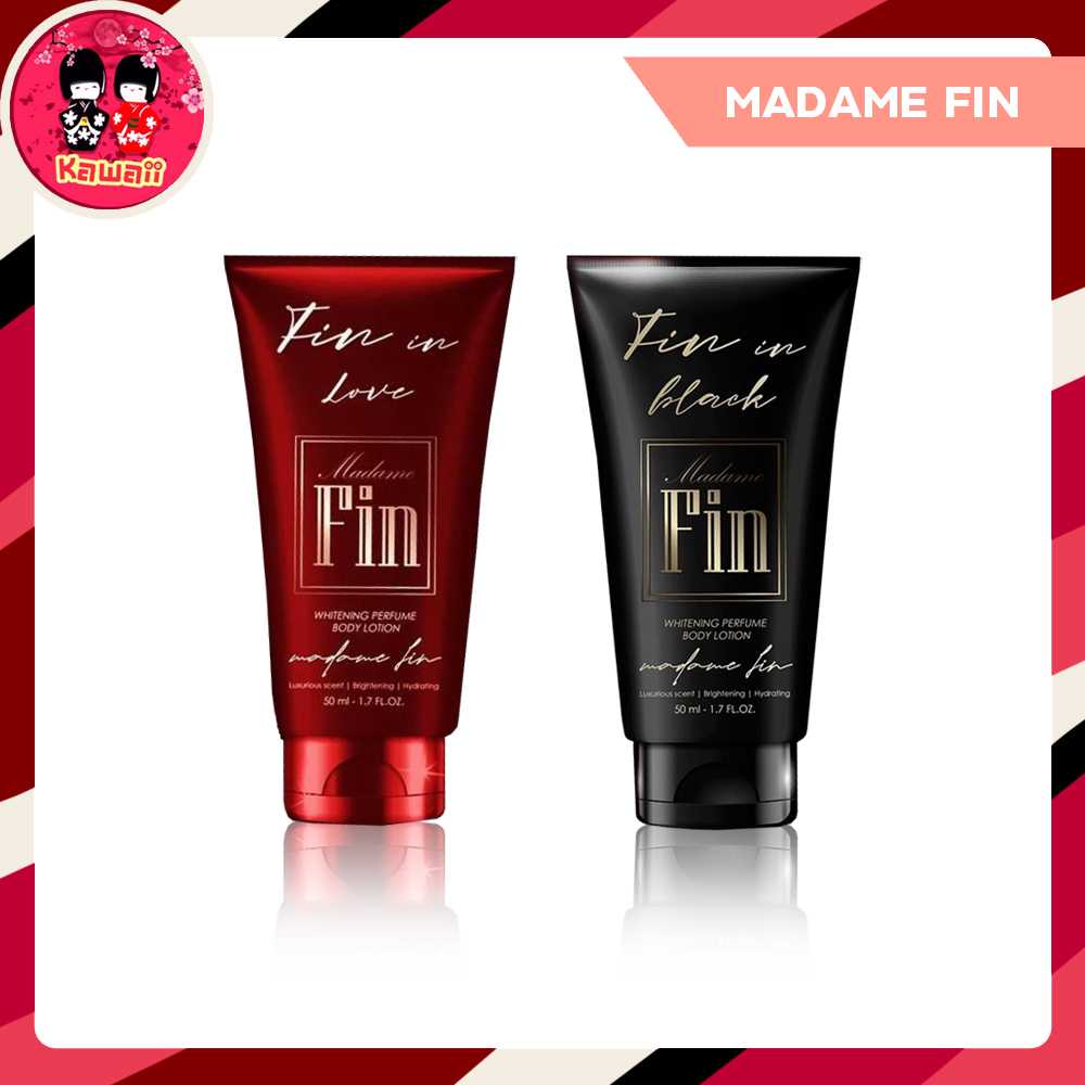 MADAME FIN Whitening Perfume Lotion โลชั่นน้ำหอมมาดามฟิน 50Ml.(มีสีชมพู)