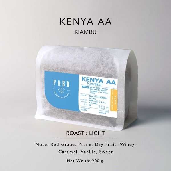 KENYA AA Single origin coffee 200 g.