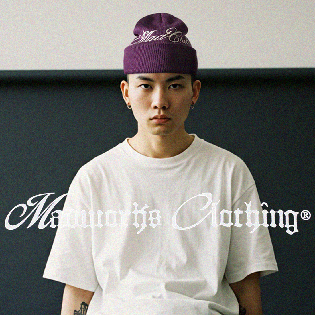 Mad Club Beanies (purple)