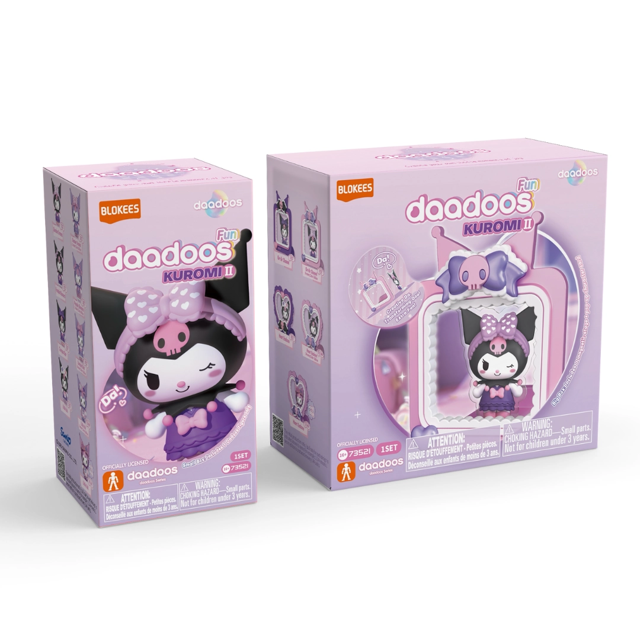 Blokees Dadoos - Sanrio 73521 - Fun Series 02 - Magical Kuromi