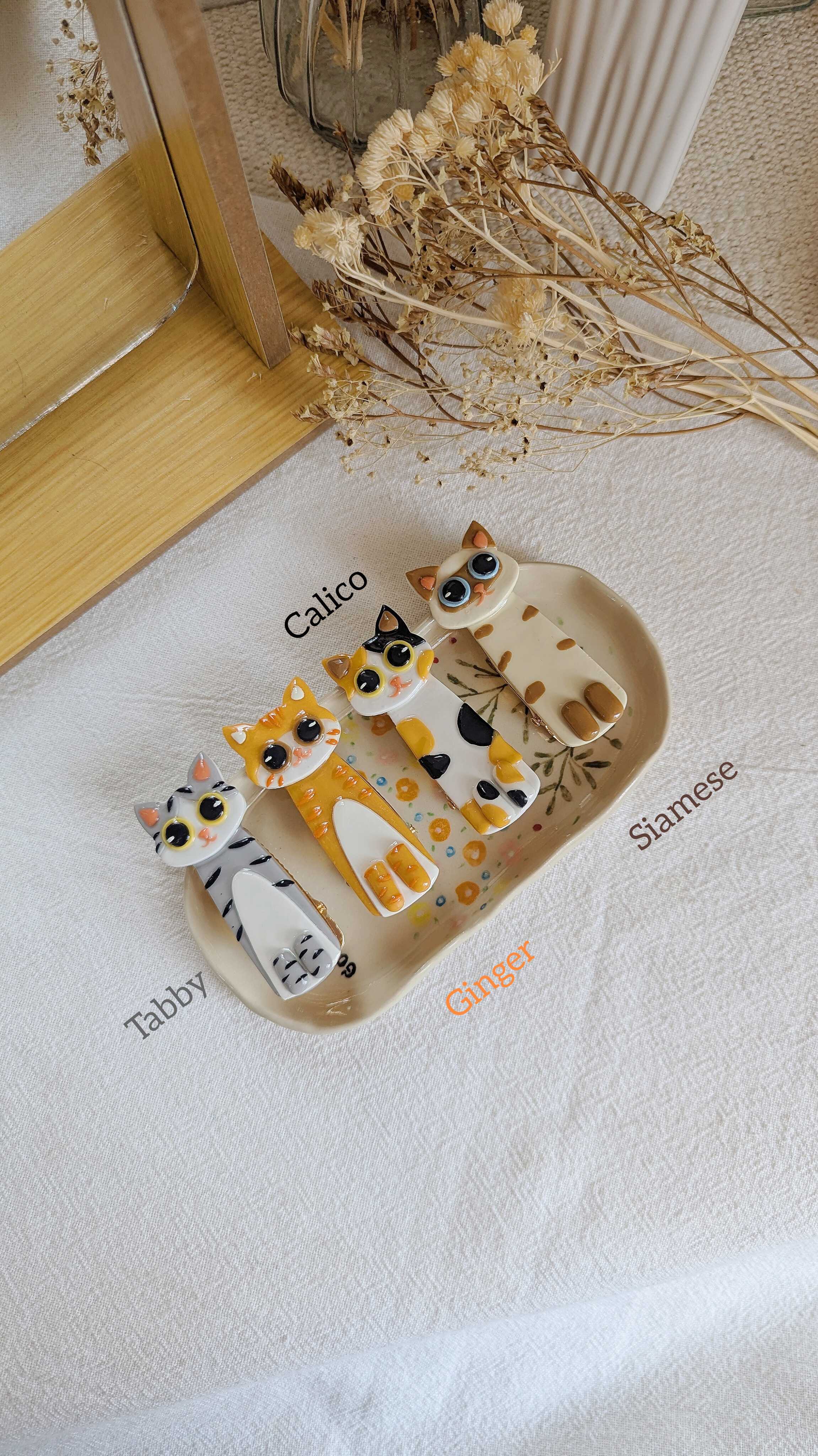 กิ๊ฟติดผมน้องแมว 🐈 Meowmeow Hair clip 