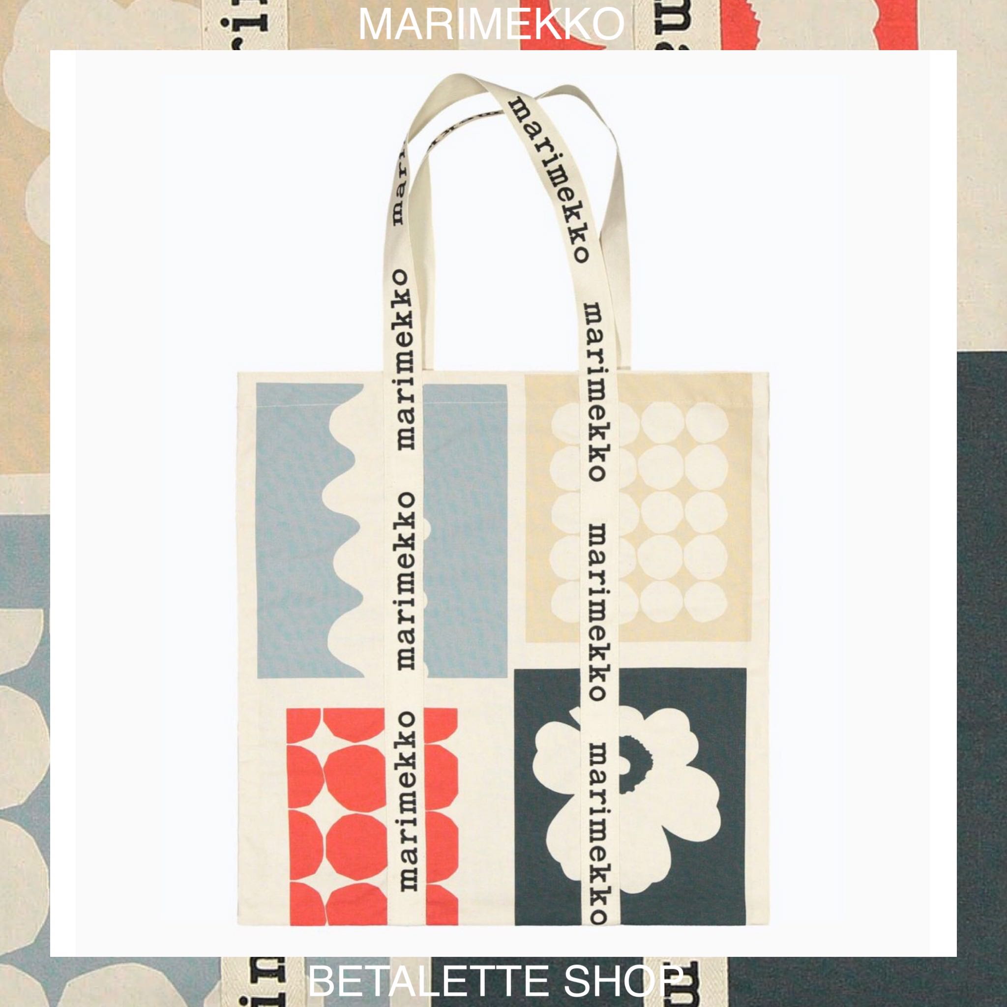 พร้อมส่ง !! 💝 Igelin bag กระเป๋า tote bag ลายพิเศษ Co-created Collection ฉลอง 70 ปี Marimekko 💝