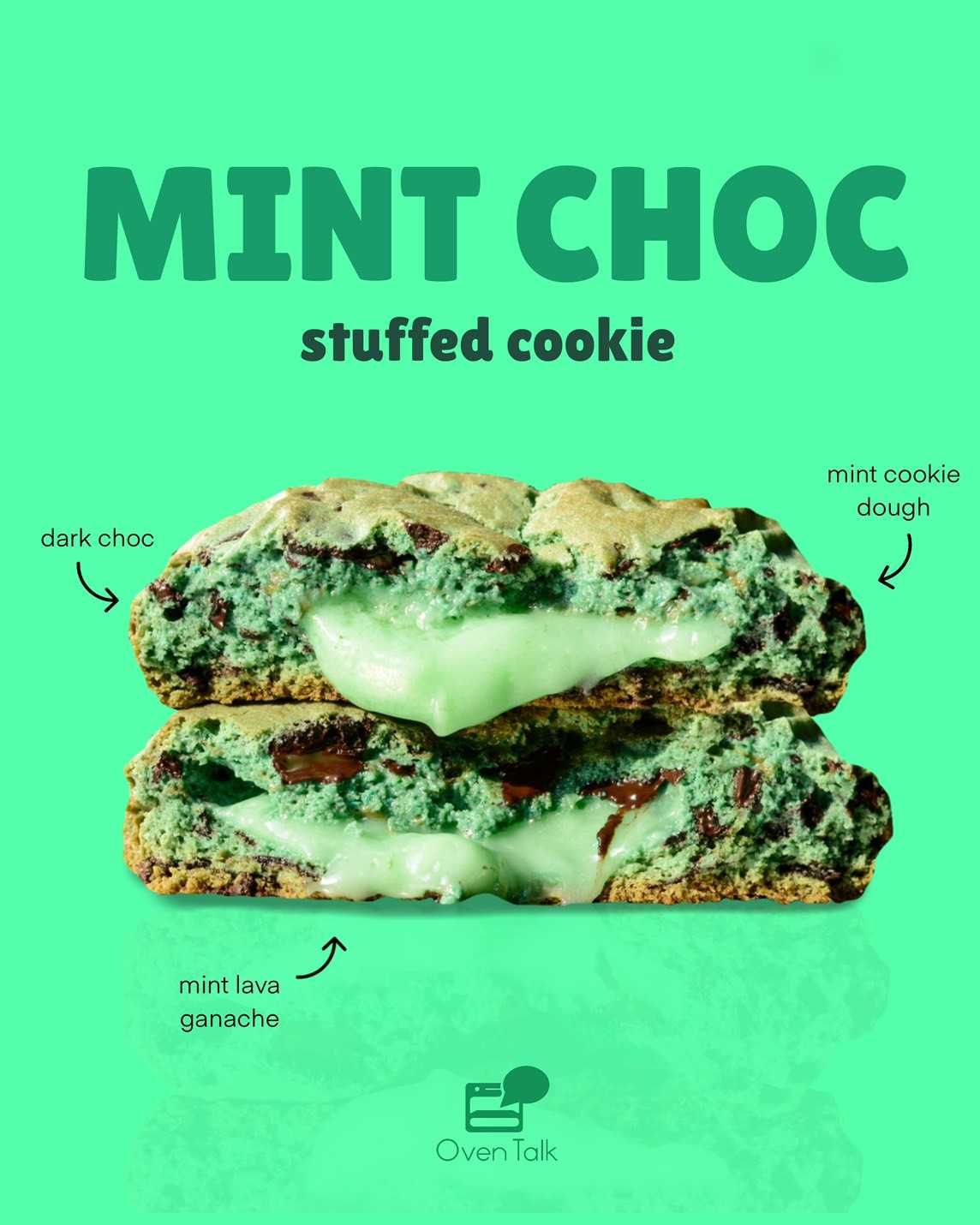 Mint Choc คุ้กกี้สอดไส้มิ้น 
