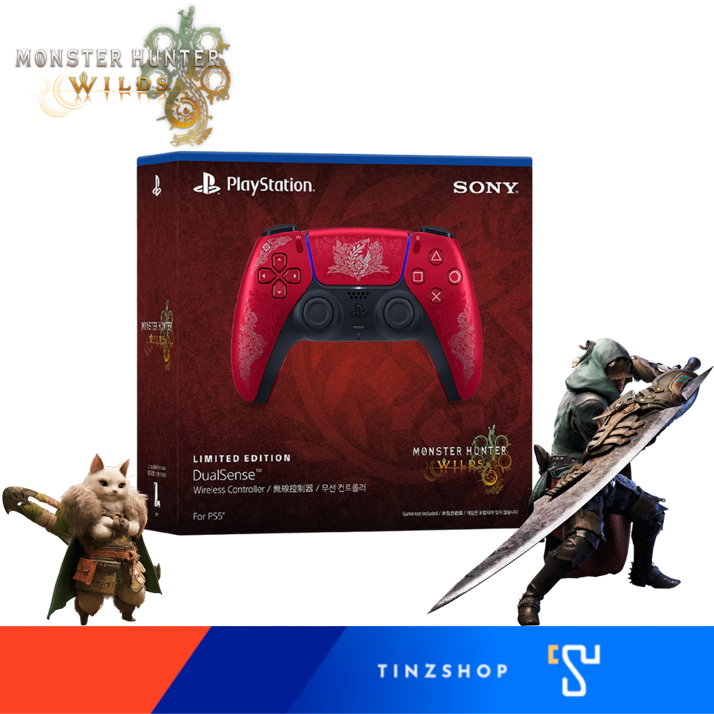 PlayStation 5 DualSense Wireless Controller - Limited Edition  Monster Hunter Wilds