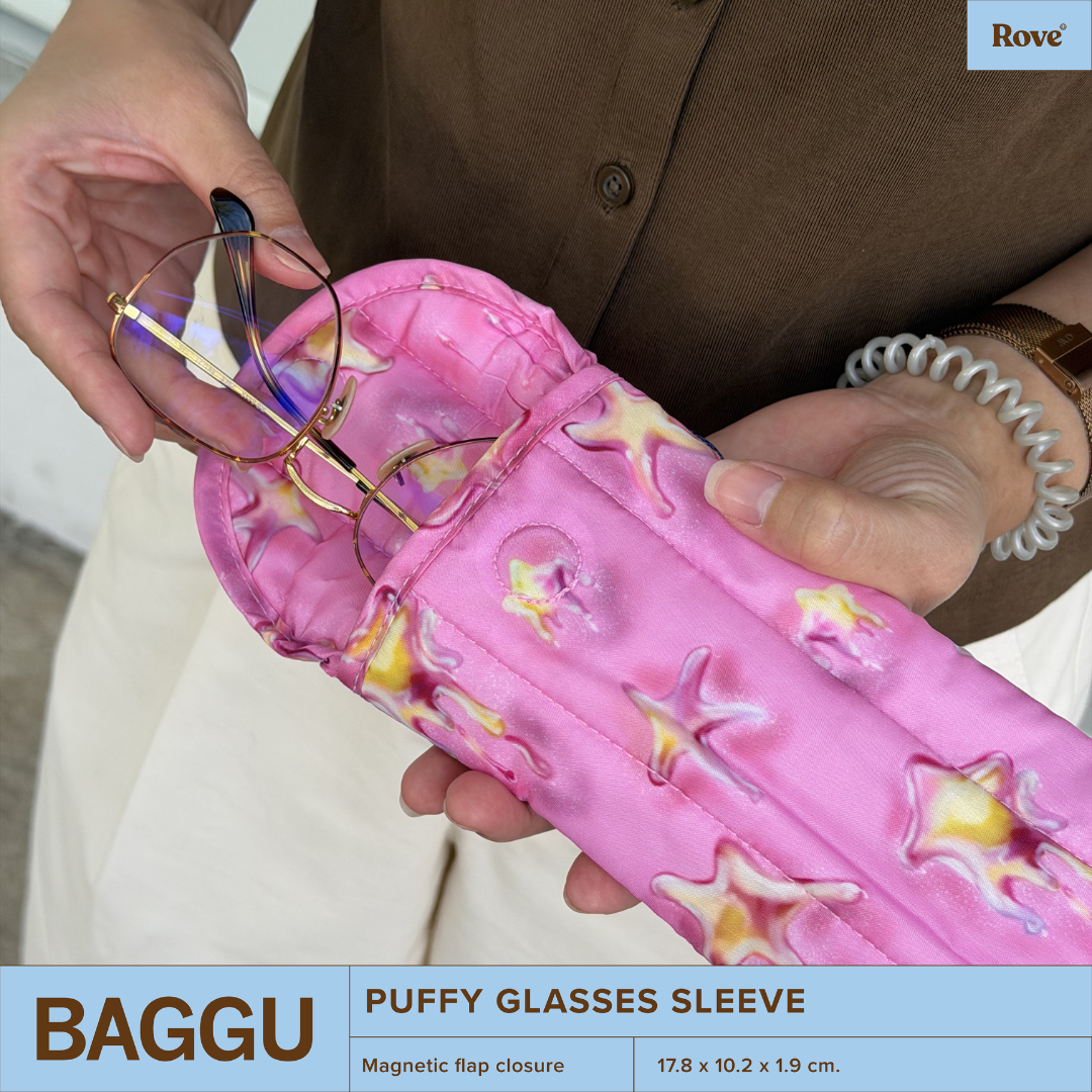 BAGGU Puffy Glasses Sleeve - Dancing Star