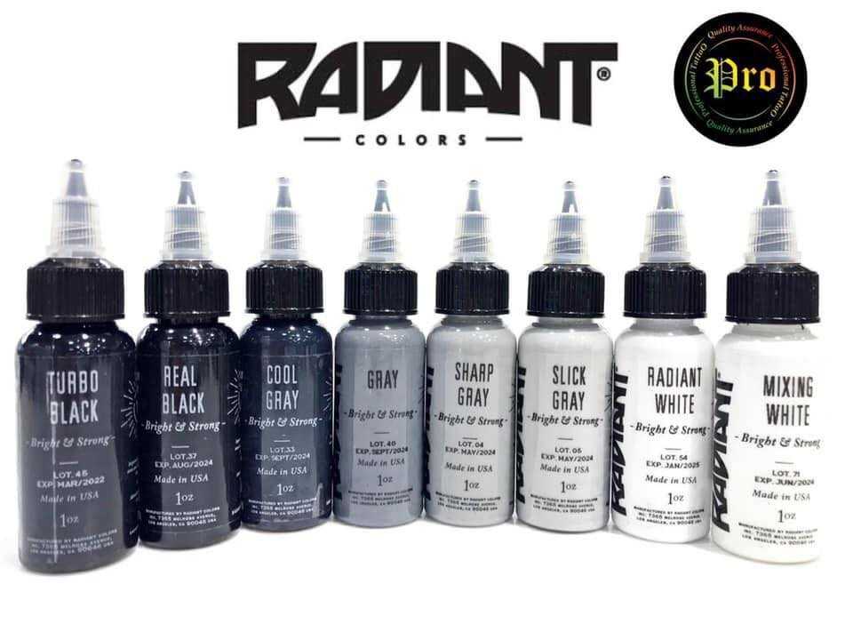 สีสัก Radiant Colors Tattoo Ink 1 oz