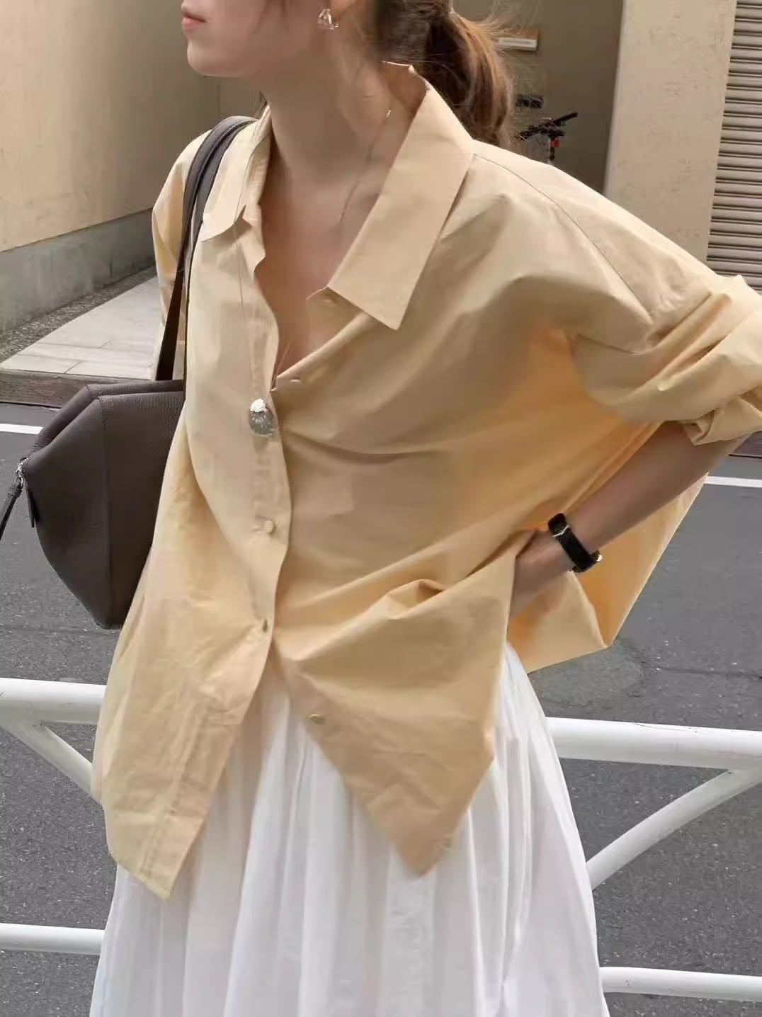Ou_ce(KOREA) egg shirt (Pre-order 15 day)