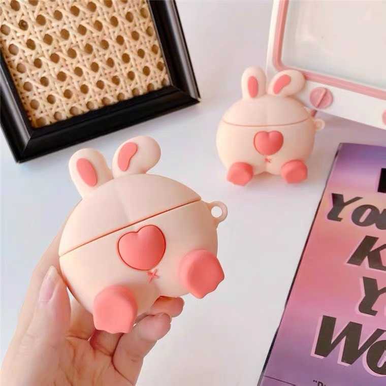 ♥ เคส Airpods : ก้นกระต่าย (พร้อมส่งเฉพาะรุ่น PRO)