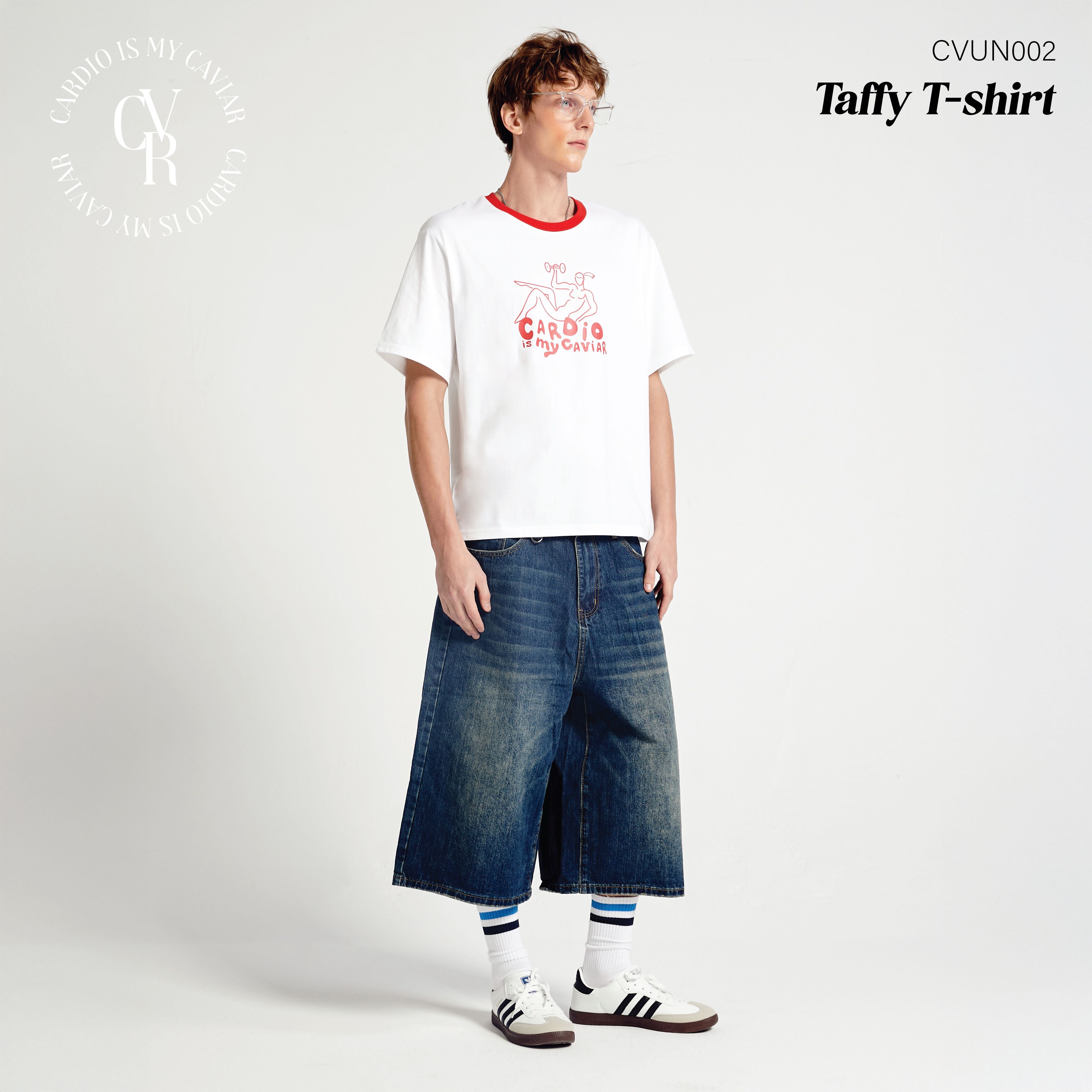 CARDIOISMYCAVIAR CVUN002 : TAFFY T-SHIRT