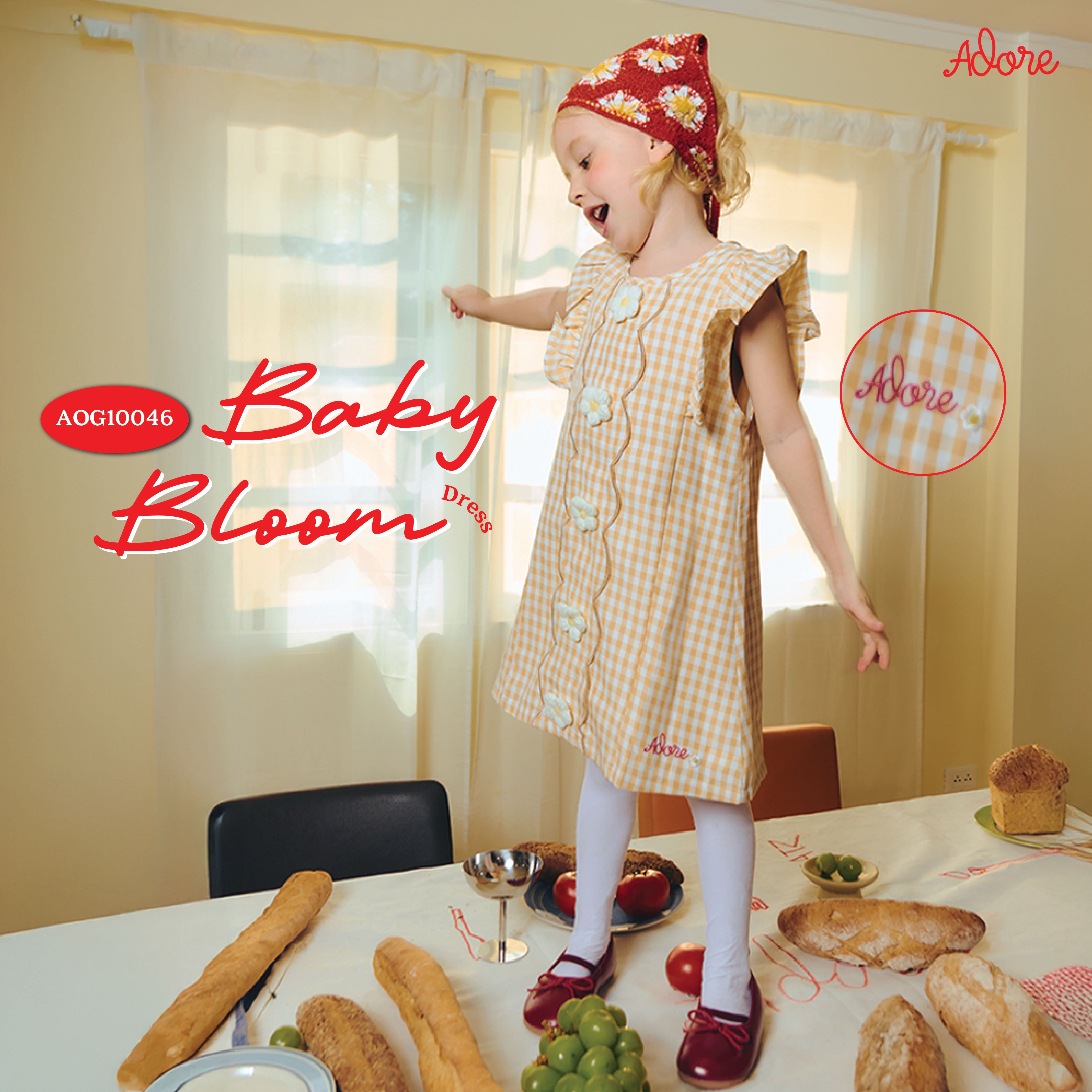 ADORE2112 AOG10046 : BABY BLOOM DRESS
