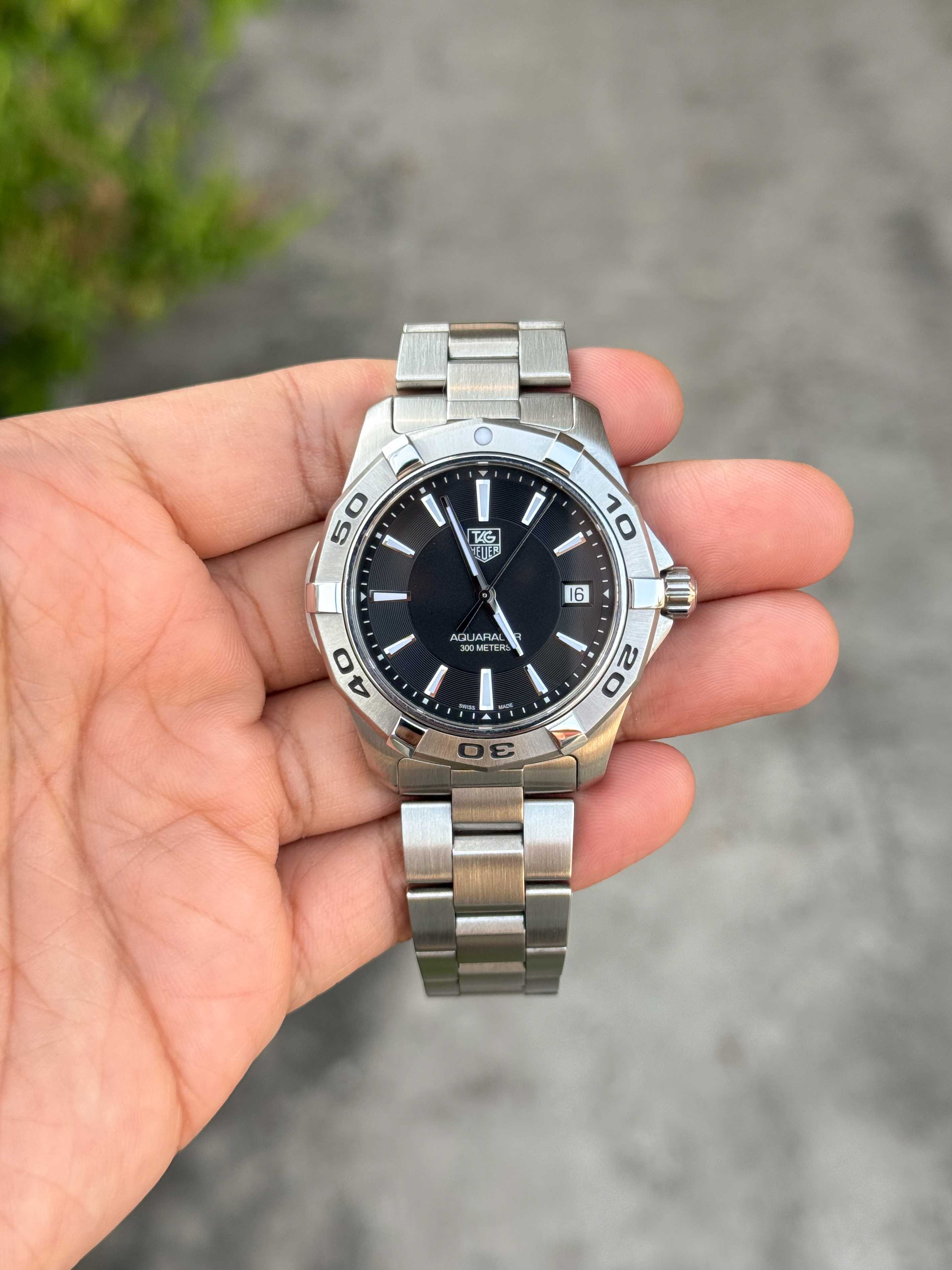 Tag Heuer Aquaracer King Size Quartz Black Dial