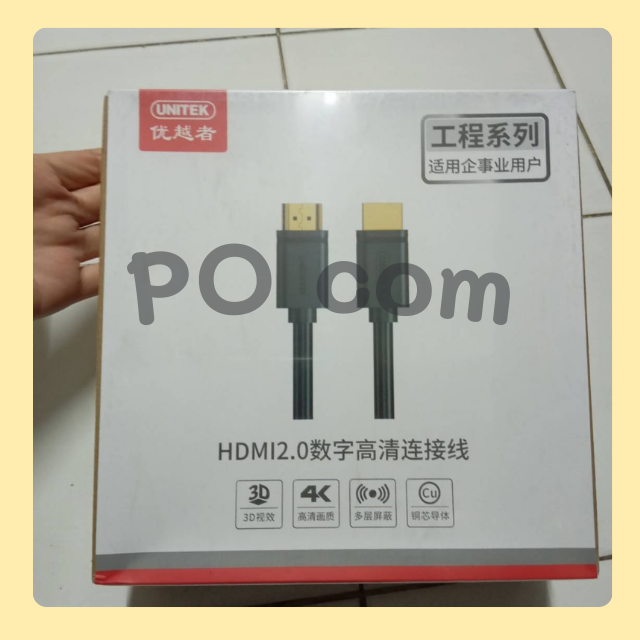 (Y-C142M)UNITEK Cable HDMI V1.4 M/M 10.0M
