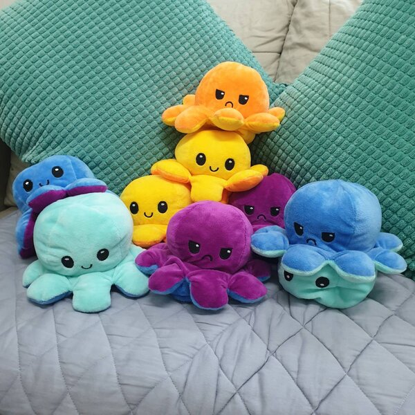 Octopus Vibrating Toys (คละสี)