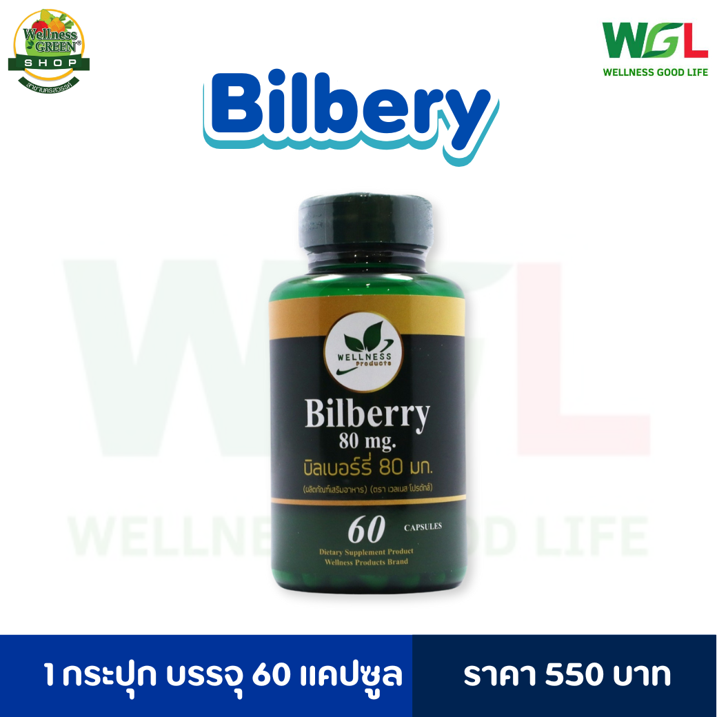 Bilberry (สารสกัดจากบิลเบอร์รี่)