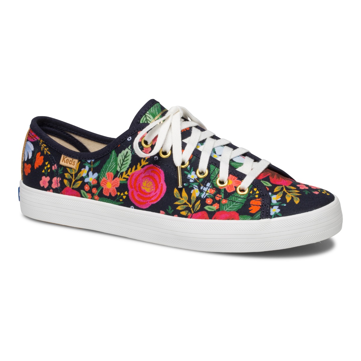 Keds รุ่น Kickstart Rpc Wild Rose รองเท้าผ้าใบ ผู้หญิง สี NAVY MULTI - WF62895