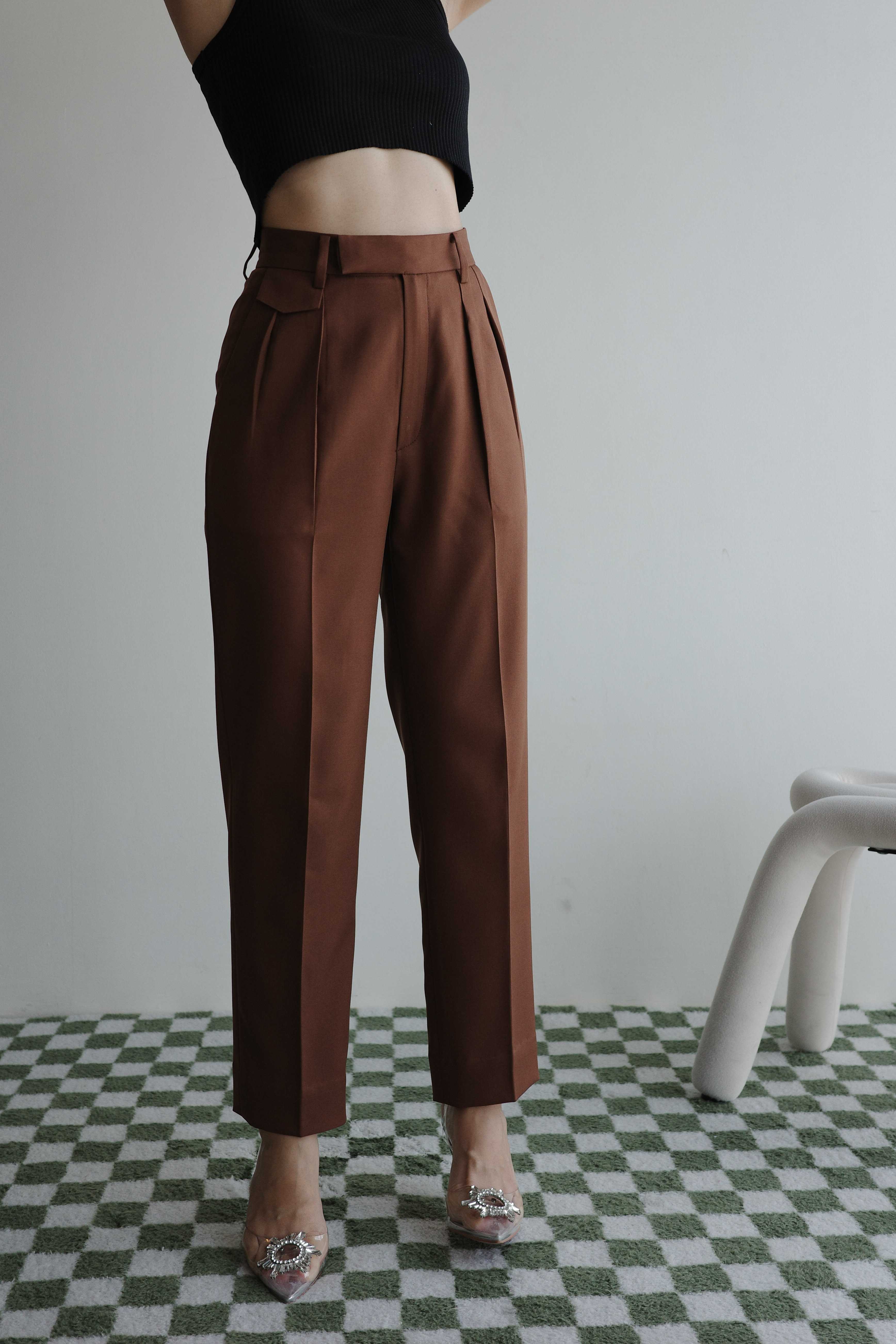 Vintage Pants - Chocolate
