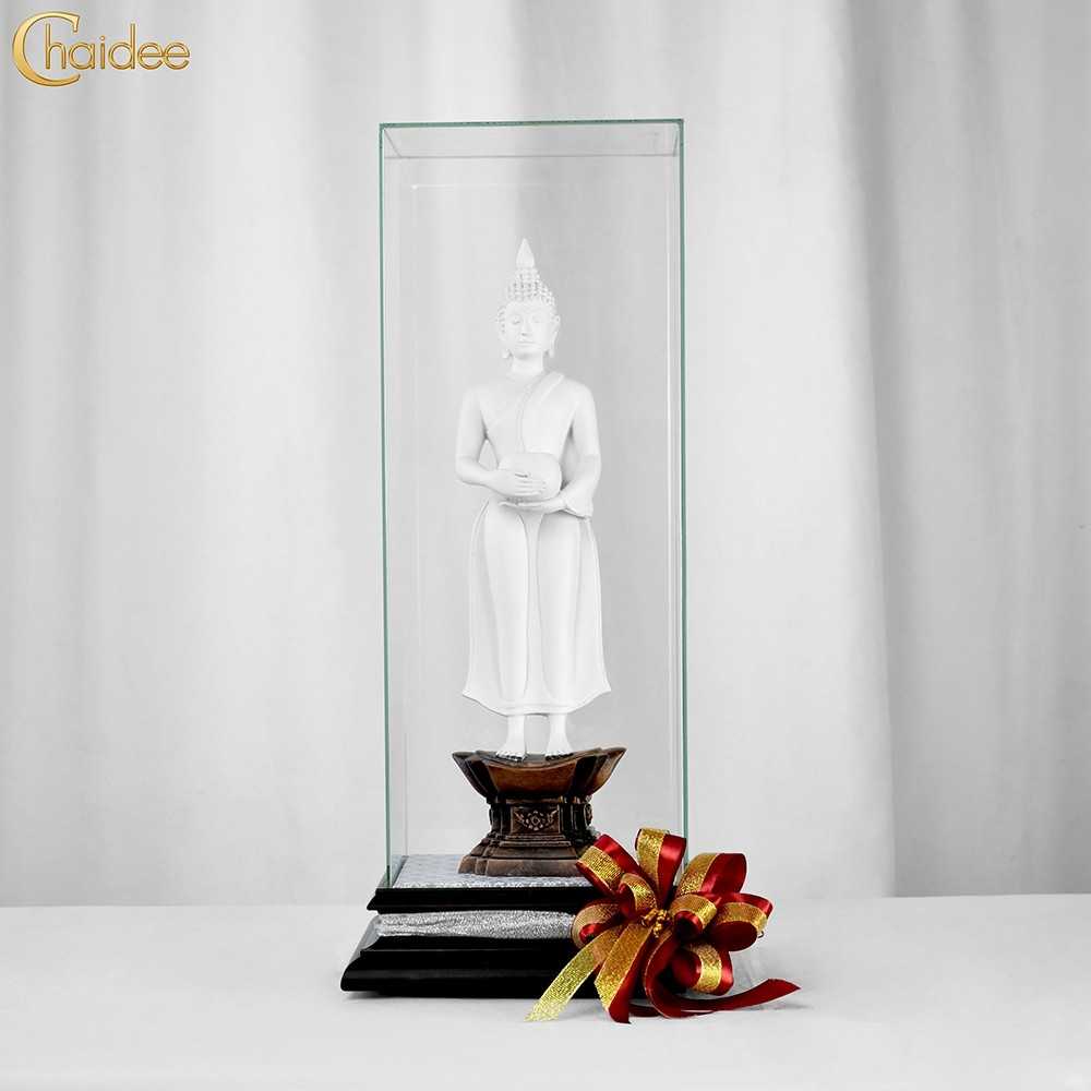 พระประจำวันพุธ พระพุทธรูปปางอุ้มบาตร พระประจำวันเกิด (สีขาว)