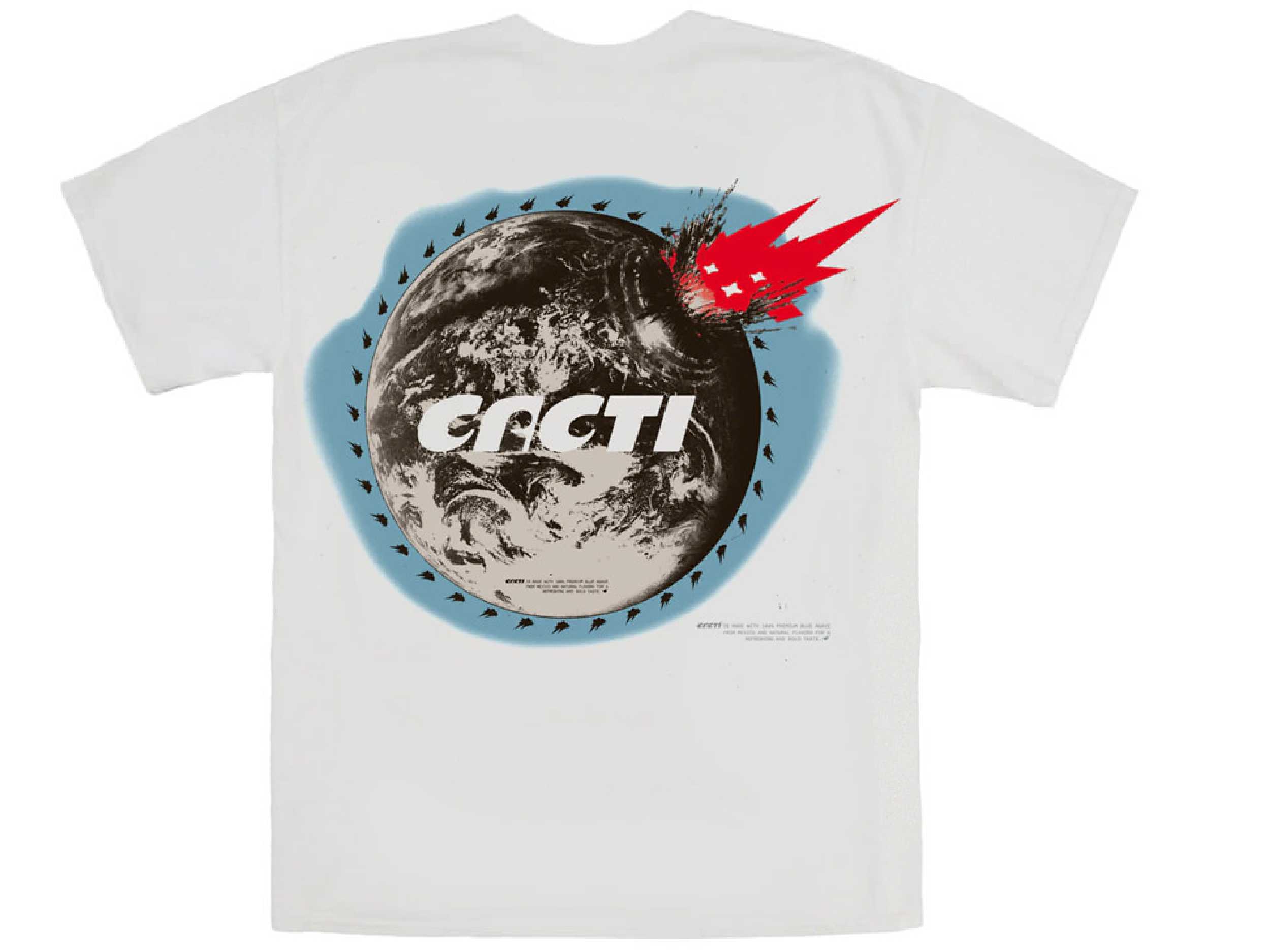 Travis Scott Cacti Brace For Impact Tee (WHITE)