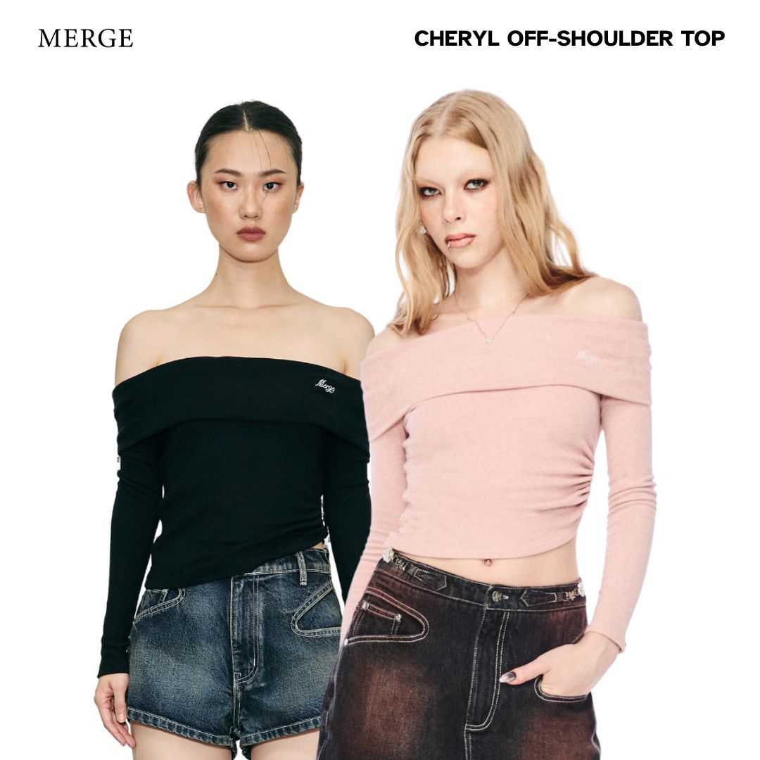 Merge Official - Cheryl Off Shoulder Top (พร้อมส่ง)