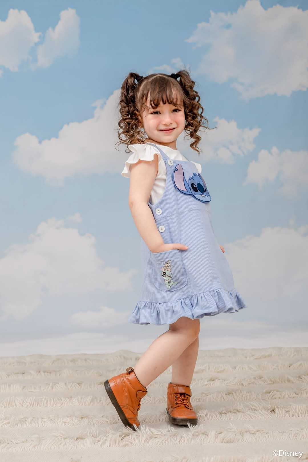 Stitch Overalls Set