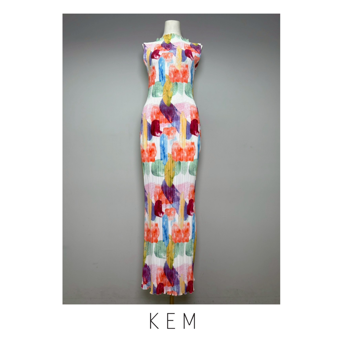 Smock Dress - Water Colour
