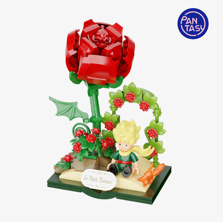 Le Petit Prince - Starry Ride-Rose ตัวต่อพลาสติก รุ่นเจ้าชายน้อย และดอกกุหลาบ